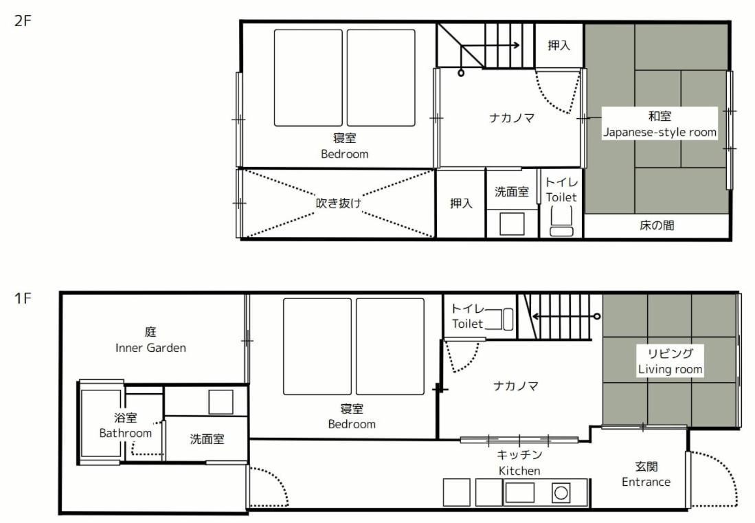 Tsumugi Hachijominamotocho Apartment Kyoto Luaran gambar